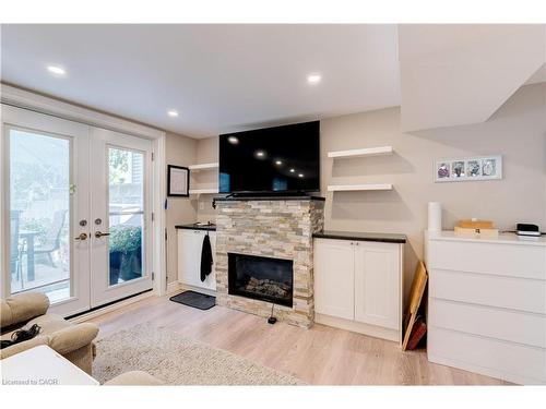 2261 Leominster Drive, Burlington, ON - Indoor With Fireplace