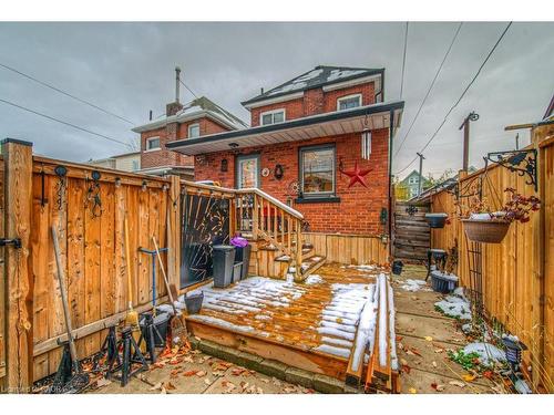 81 Beechwood Avenue, Hamilton, ON - Outdoor With Deck Patio Veranda With Exterior