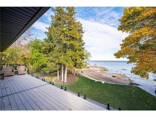 121 Edgecliffe Place, Burlington, ON - Outdoor With Body Of Water With Deck Patio Veranda
