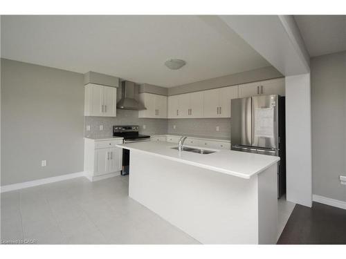2 Crosswinds Drive, Kitchener, ON - Indoor Photo Showing Kitchen With Double Sink
