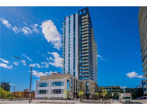 605-55 Duke Street, Kitchener, ON - Outdoor With Facade
