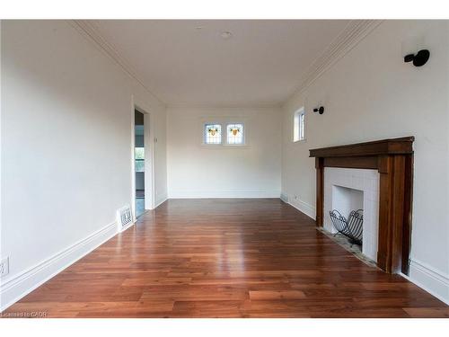 49 Province Street S, Hamilton, ON - Indoor With Fireplace