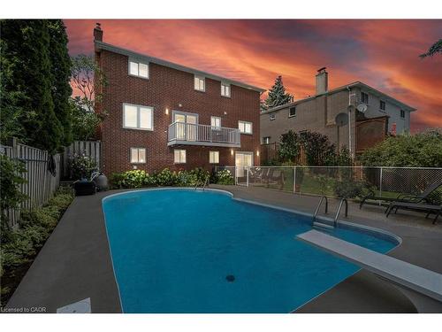 1902 Beechknoll Avenue, Mississauga, ON - Outdoor With In Ground Pool With Balcony With Deck Patio Veranda With Backyard With Exterior