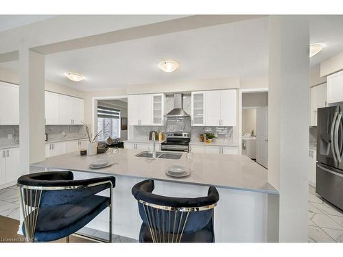 285 Broadacre Drive, Kitchener, ON - Indoor Photo Showing Kitchen With Double Sink