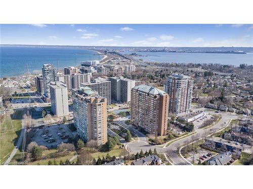 1609-1270 Maple Crossing Boulevard, Burlington, ON - Outdoor With Body Of Water With View