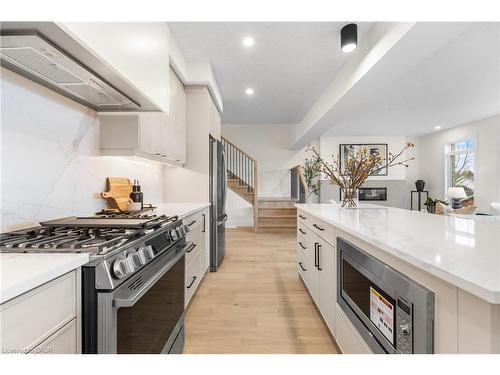 83 Dunnigan Drive, Kitchener, ON - Indoor Photo Showing Kitchen With Upgraded Kitchen