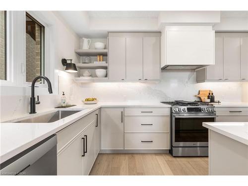 83 Dunnigan Drive, Kitchener, ON - Indoor Photo Showing Kitchen With Upgraded Kitchen