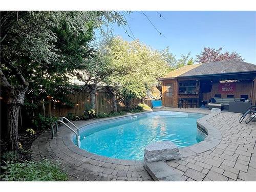 2124 Blackforest Crescent, Oakville, ON - Outdoor With In Ground Pool With Backyard