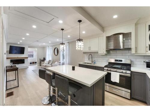171 Britannia Avenue, Hamilton, ON - Indoor Photo Showing Kitchen With Upgraded Kitchen