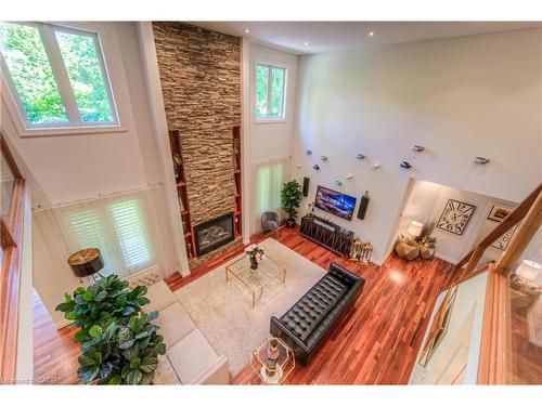 75 Wagon Street, Kitchener, ON - Indoor With Fireplace