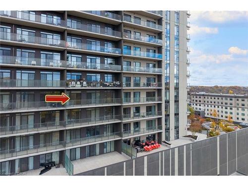 910-15 Glebe Street, Waterloo, ON - Outdoor With Balcony With Facade