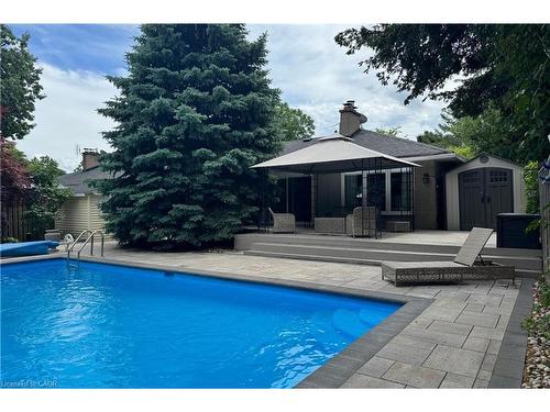 25 Sora Drive, Mississauga, ON - Outdoor With In Ground Pool With Deck Patio Veranda