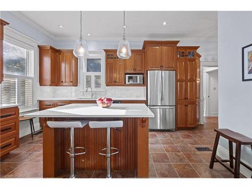 415 Wallace Avenue N, Listowel, ON - Indoor Photo Showing Kitchen With Stainless Steel Kitchen With Upgraded Kitchen