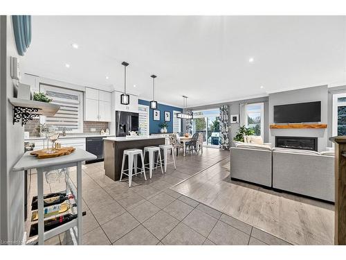 57 Cutting Drive, Elora, ON - Indoor With Fireplace