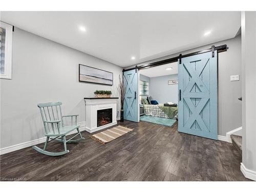 57 Cutting Drive, Elora, ON - Indoor With Fireplace