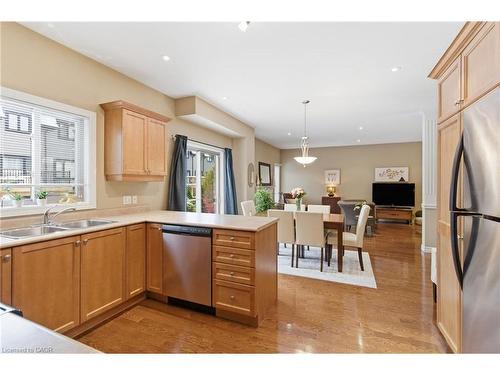 6-195 Wilson Street W, Ancaster, ON - Indoor Photo Showing Kitchen With Double Sink