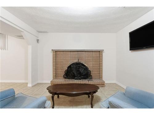 1894 Main Street E, Hamilton, ON - Indoor Photo Showing Living Room With Fireplace