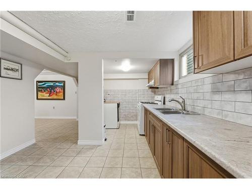 1894 Main Street E, Hamilton, ON - Indoor Photo Showing Kitchen With Double Sink