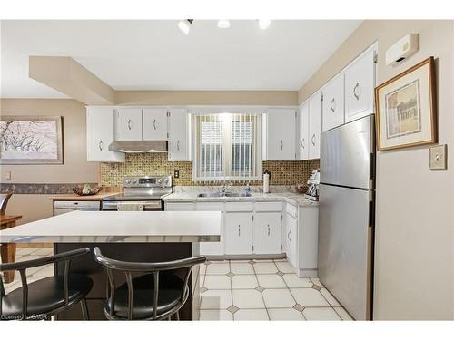 1894 Main Street E, Hamilton, ON - Indoor Photo Showing Kitchen With Double Sink