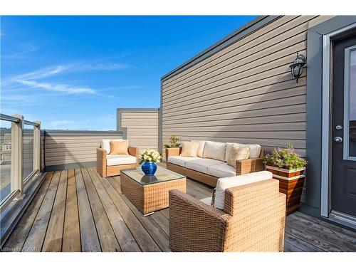 E7-70 Willowrun Drive, Kitchener, ON - Outdoor With Deck Patio Veranda With Exterior