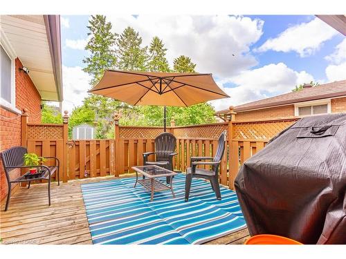 55 Ramblewood Way, Kitchener, ON - Outdoor With Deck Patio Veranda With Exterior