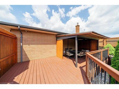 117 Sunrise Drive, Hamilton, ON - Outdoor With Deck Patio Veranda With Exterior