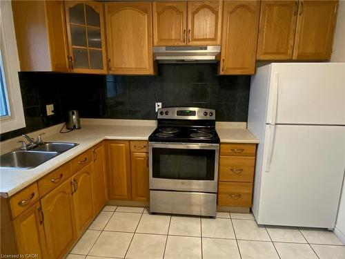 Main-11 Parkdale Avenue S, Hamilton, ON - Indoor Photo Showing Kitchen With Double Sink