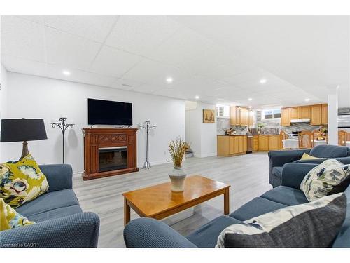 3810 River Road, Caledonia, ON - Indoor With Fireplace