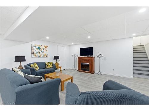 3810 River Road, Caledonia, ON - Indoor With Fireplace