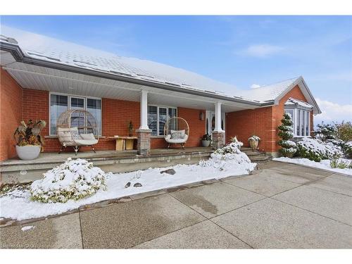 3810 River Road, Caledonia, ON - Outdoor With Deck Patio Veranda