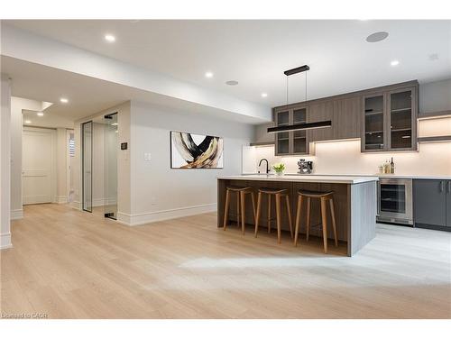 414 Belvenia Road, Burlington, ON - Indoor Photo Showing Kitchen With Upgraded Kitchen