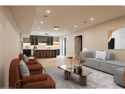 414 Belvenia Road, Burlington, ON - Indoor Photo Showing Living Room