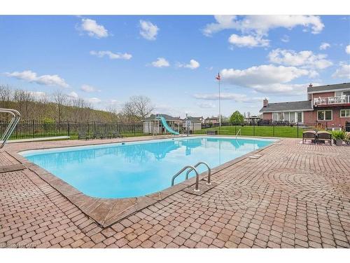 10 Azalea Court, Stoney Creek, ON - Outdoor With In Ground Pool With Backyard