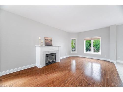2676 Castle Hill Crescent, Oakville, ON - Indoor Photo Showing Living Room With Fireplace