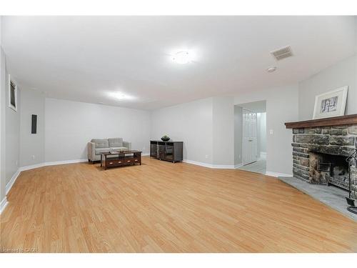 2676 Castle Hill Crescent, Oakville, ON - Indoor Photo Showing Living Room With Fireplace