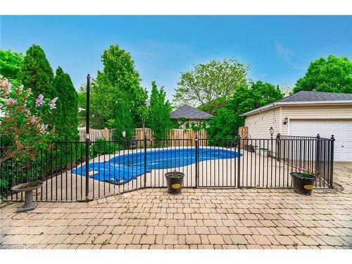 2676 Castle Hill Crescent, Oakville, ON - Outdoor With In Ground Pool With Deck Patio Veranda