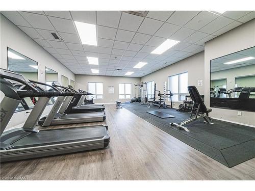 329-2486 Old Bronte Road, Oakville, ON - Indoor Photo Showing Gym Room