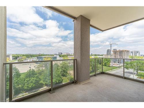 501-223 Erb Street W, Waterloo, ON - Outdoor With Balcony With View With Exterior