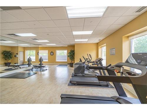 501-223 Erb Street W, Waterloo, ON - Indoor Photo Showing Gym Room
