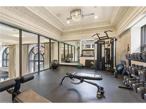916-118 King Street E, Hamilton, ON - Indoor Photo Showing Gym Room