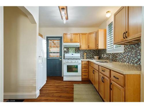 3 Montrose Avenue, Hamilton, ON - Indoor Photo Showing Kitchen With Double Sink