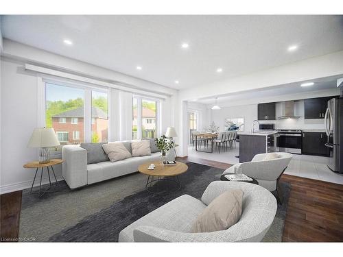 55 Longboat Run W, Brantford, ON - Indoor Photo Showing Living Room