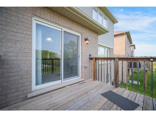 55 Longboat Run W, Brantford, ON - Outdoor With Deck Patio Veranda With Exterior