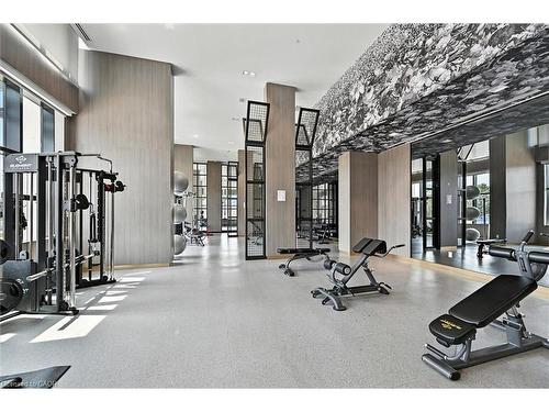 Ph06-405 Dundas Street W, Oakville, ON - Indoor Photo Showing Gym Room