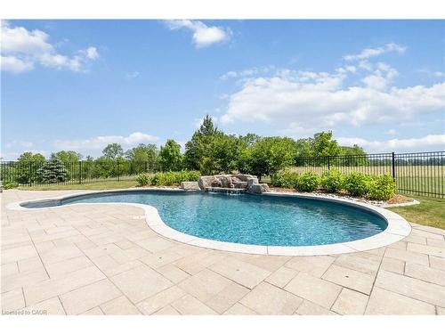 407 Mcbay Road, Brantford, ON - Outdoor With In Ground Pool With Backyard