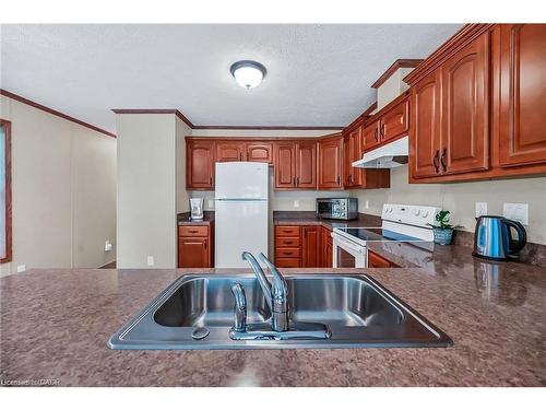 29 Courish Lane, Cayuga, ON - Indoor Photo Showing Kitchen With Double Sink