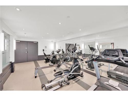 408-10 Concord Place, Grimsby, ON - Indoor Photo Showing Gym Room