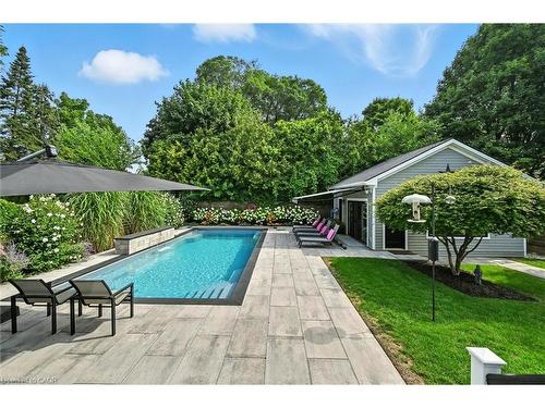 735 George Street, Burlington, ON - Outdoor With In Ground Pool