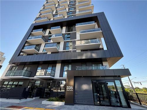 406-335 Wheat Boom Drive, Oakville, ON - Outdoor With Balcony With Facade