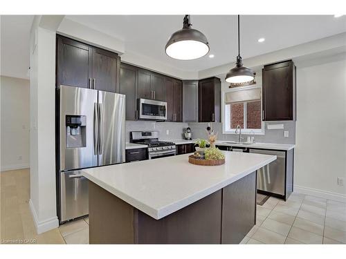 46 Stillwater Street, Kitchener, ON - Indoor Photo Showing Kitchen With Upgraded Kitchen